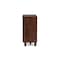 Baxton Studio Fernanda 3-Door Oak Brown Wooden Entryway Shoes Storage Wide Cabinet 118-6511 - alternate 3